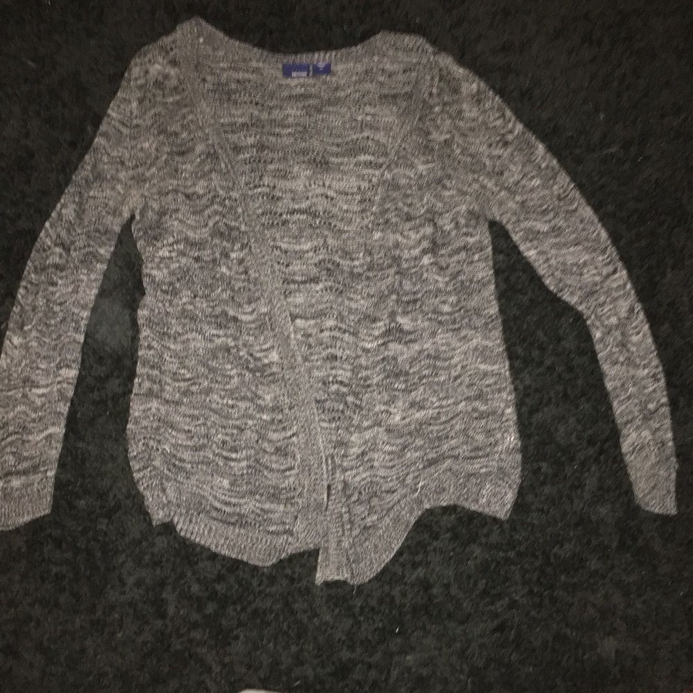 Grey cardigan